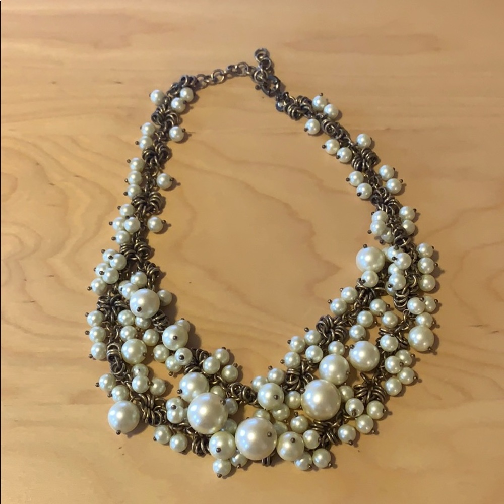 JCrew Layered Pearl Necklace